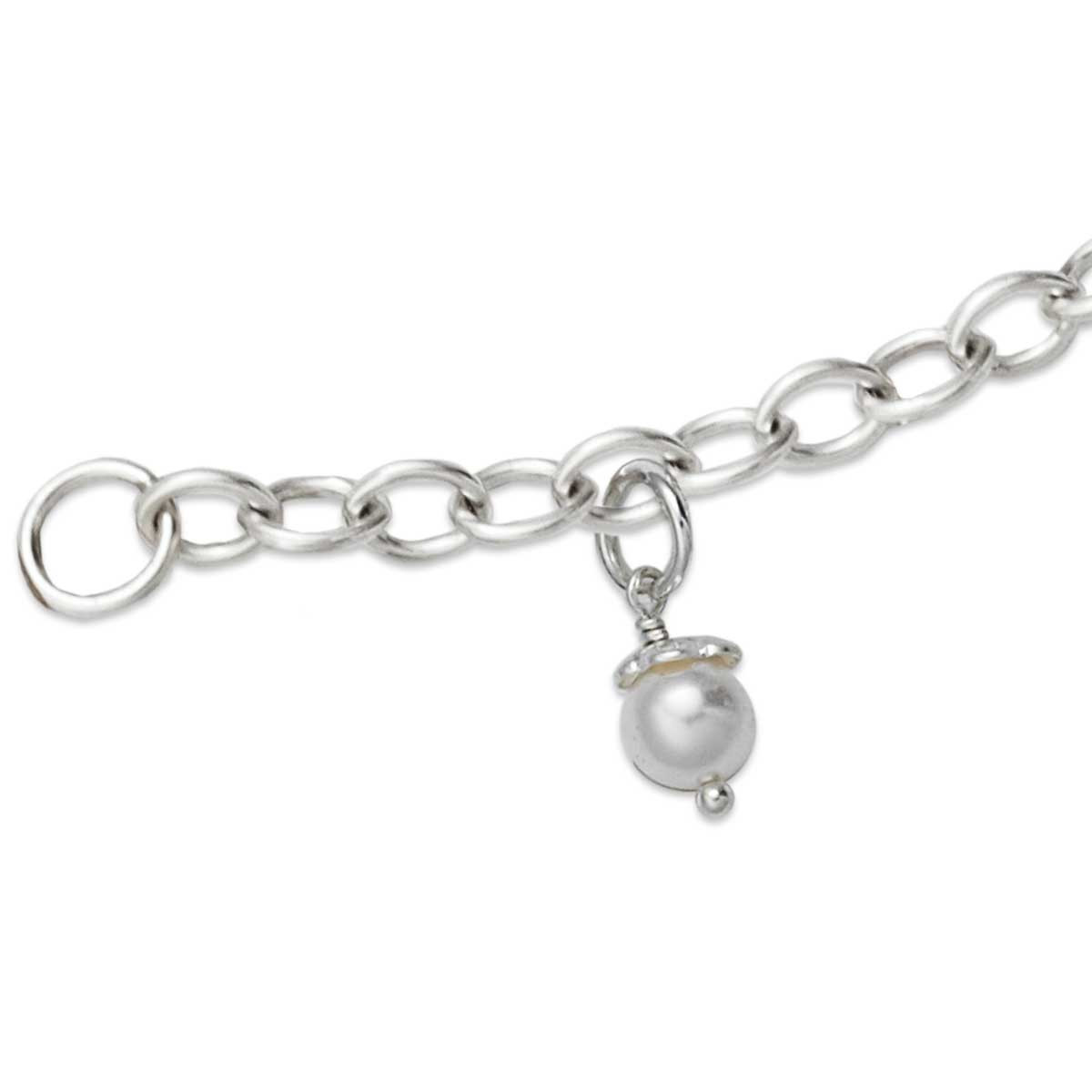 Sterling Silver Family Charm Bracelet - J.H. Breakell and Co.