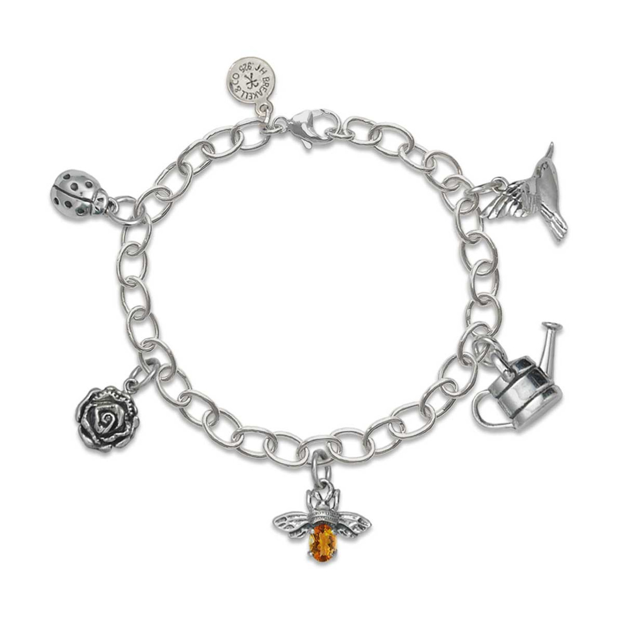 Carina Alloy Sterling Silver Charm Bracelet Price in India - Buy Carina  Alloy Sterling Silver Charm Bracelet Online at Best Prices in India |  Flipkart.com