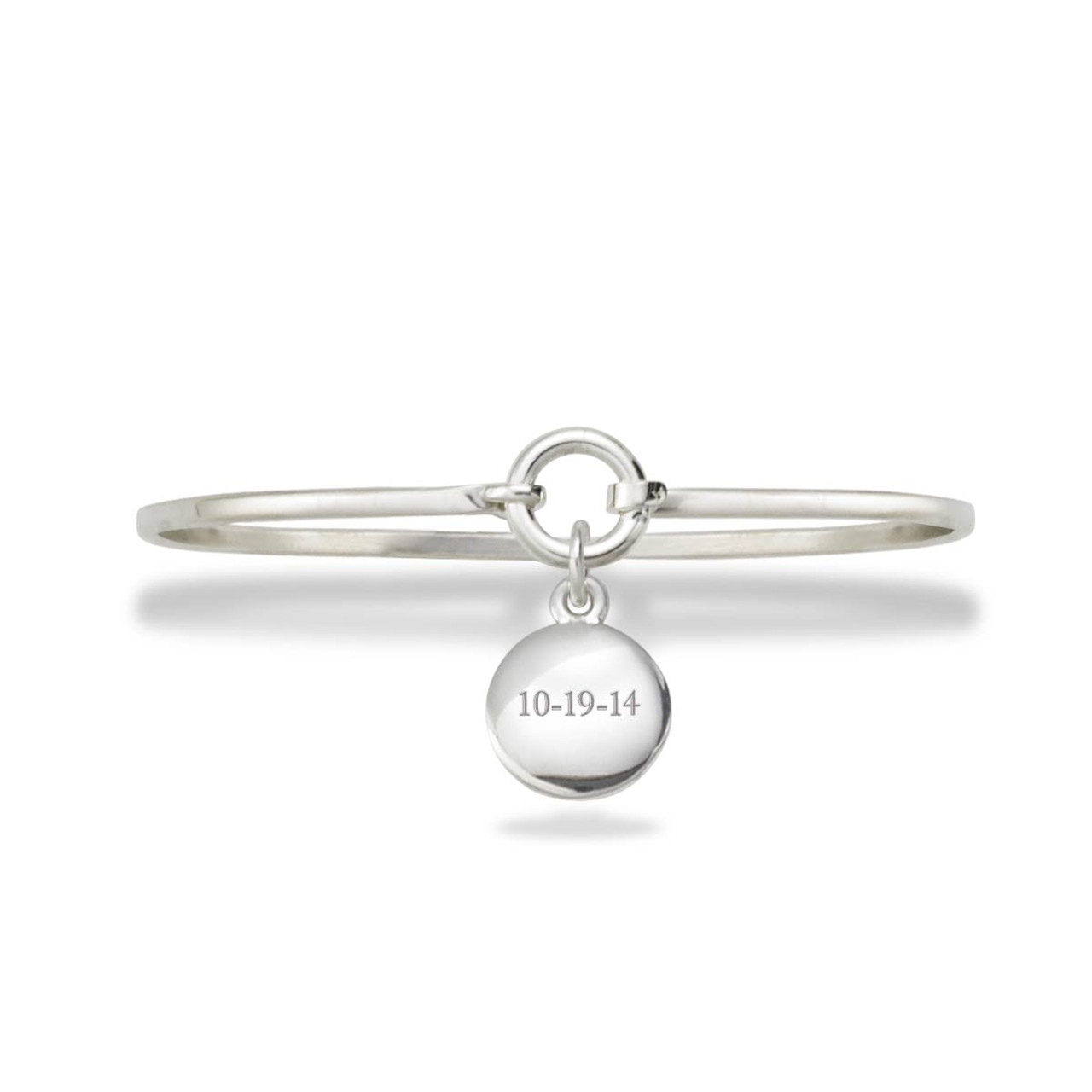 Sterling Silver Ringlet Hook Bracelet - J.H. Breakell and Co.