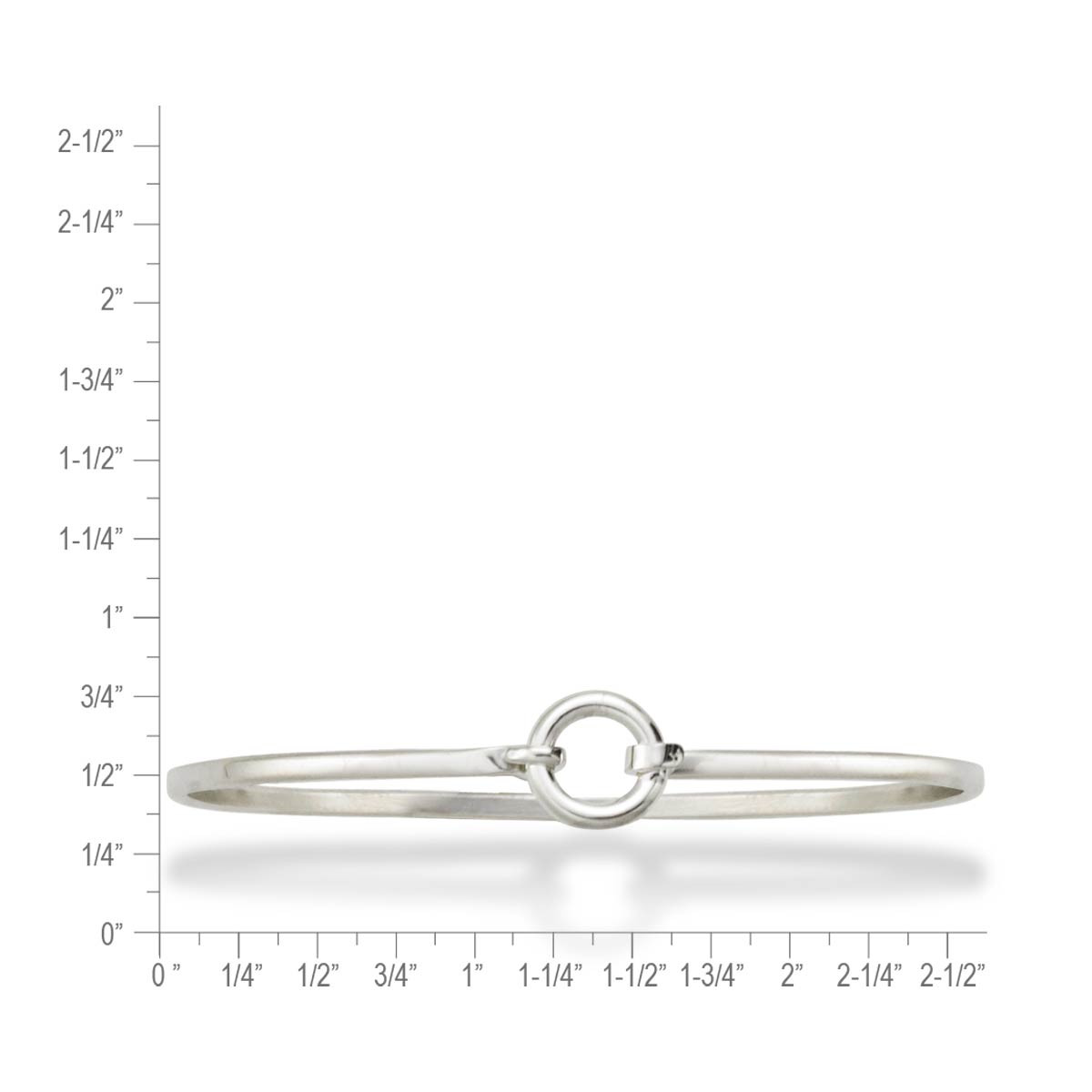 Sterling Silver Ringlet Hook Bracelet - J.H. Breakell and Co.