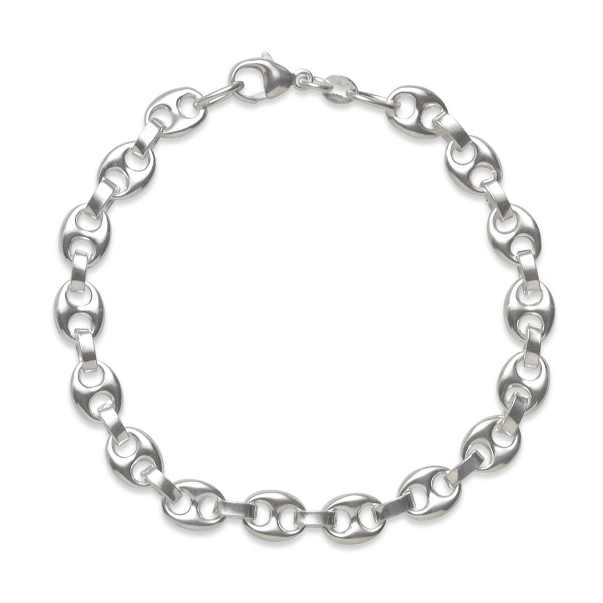 Wear Sterling Silver Anchor Chain Bracelet