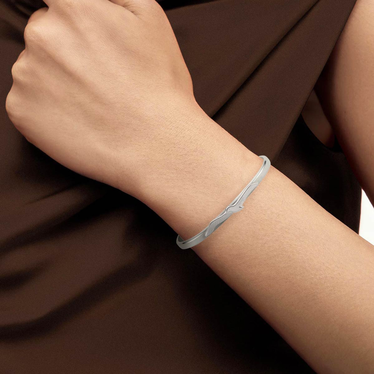 HFU REGIONAL BRACELET SILVERロゴ付き REGIONAL BRACELET SILVER / HUF ロゴプレート ブレスレット