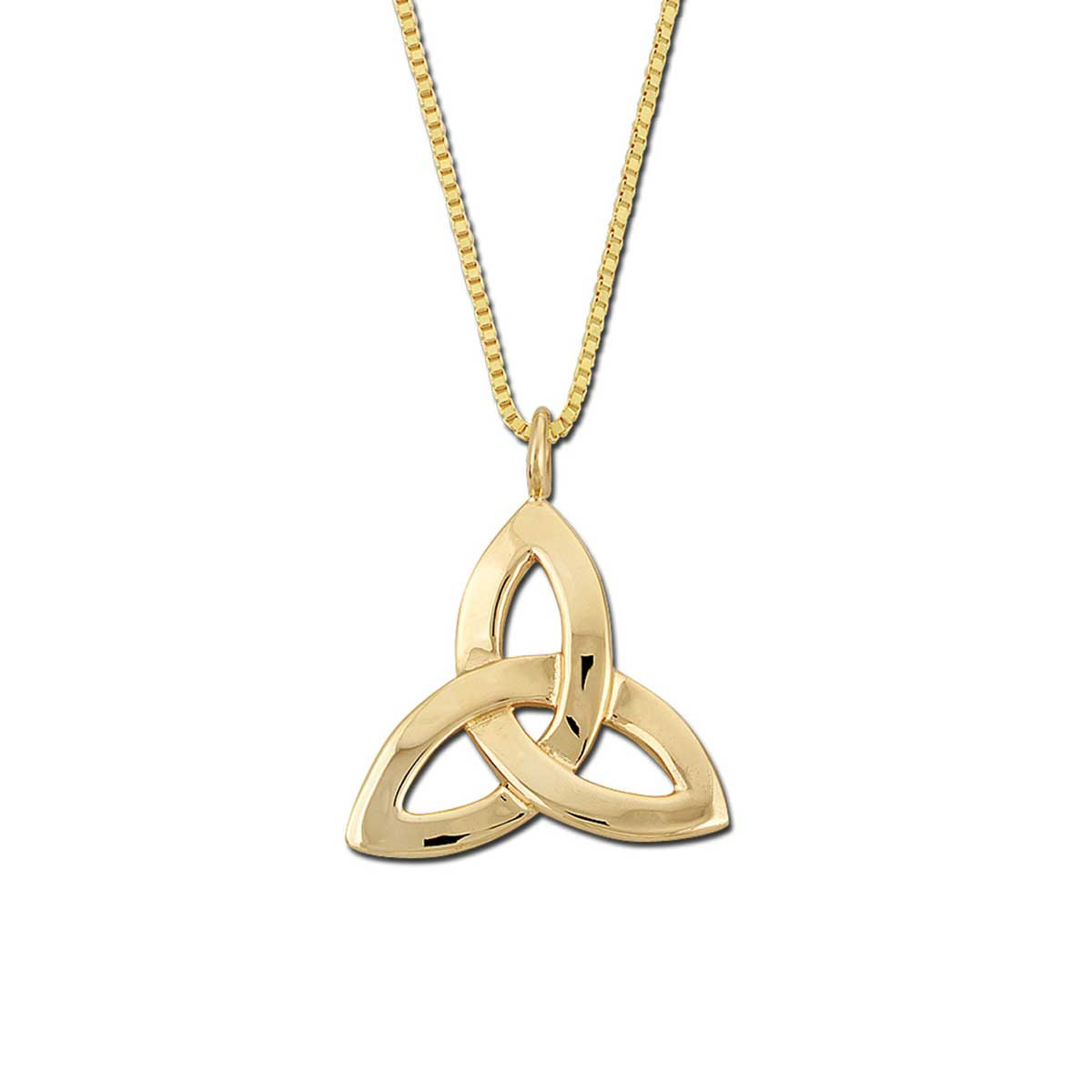 Trendy 14k Celtic Knot Pendant Available Online - J.H. Breakell