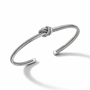 Sterling Silver Crew Knot Cuff Bracelet