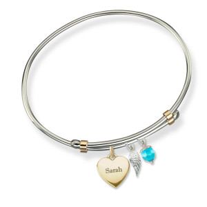 Sterling Silver & 14k Gold Newport Bracelet