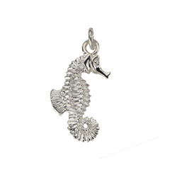Amazing Sterling Silver Seahorse Charm