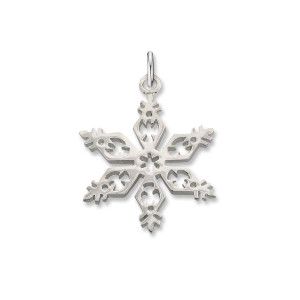 Sterling Silver 2006 Snow Angels Snowflake Charm