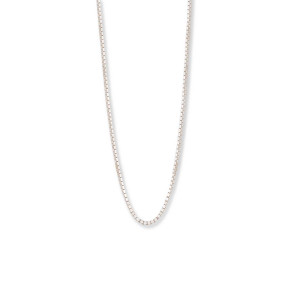 Sterling Silver Standard Box Chain, 1mm,