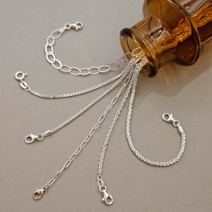 Sterling Silver 1.5mm Spiga Chain 