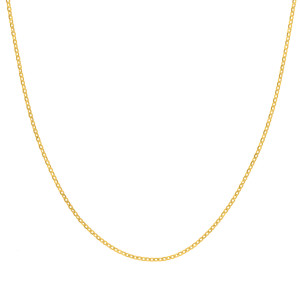 14K Gold 2mm Cable Chain