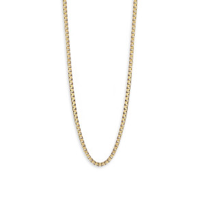 14K Gold 1mm Standard Box Chain