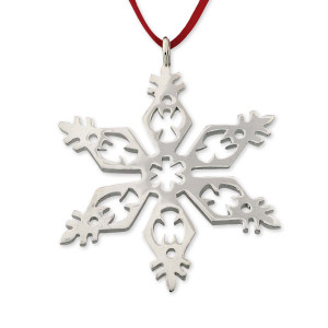 Sterling Silver 2006 Snow Angel Snowflake Ornament