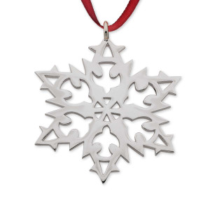 Sterling Silver 2007 Doves Snowflake Ornament