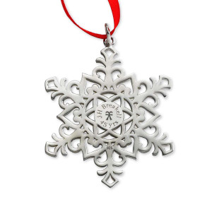 Sterling Silver 2017 45th Anniversary Ornament