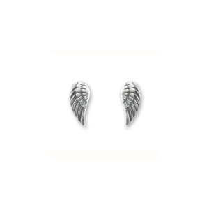 Sterling Silver Wing Earrings