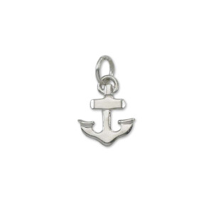 Sterling Silver Anchor Charm Symbolizes Hope & Strength