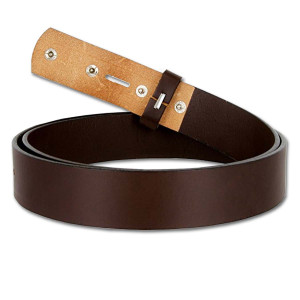 Genuine Brown Leather Belt