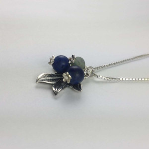 Sterling Silver Blueberry Hill Pendant
