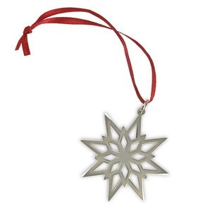 Sterling Silver 2018 Starlight Snowflake Ornament
