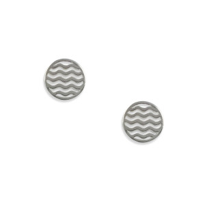 Sterling Silver Go with the Flow Post Earrings