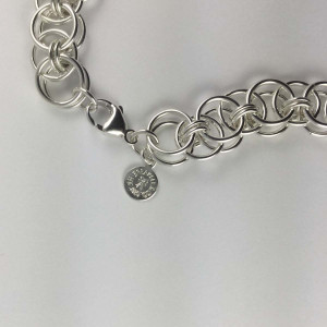 Sterling Silver Helm Chain Necklace