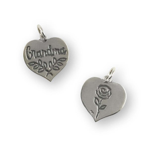 Sterling Silver Grandma Charm
