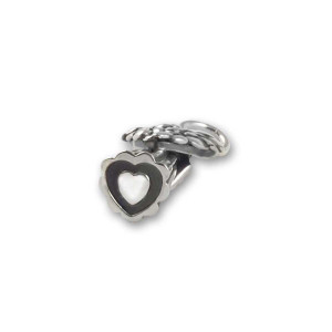 JHBreakell Sterling Silver Angel with Secret Heart Charm