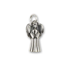 JHBreakell Sterling Silver Angel with Secret Heart Charm