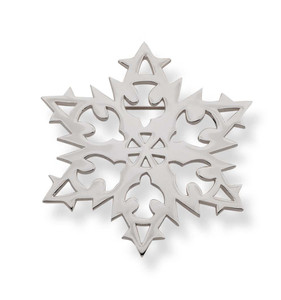 JHBreakell Sterling Silver 2007 Dove Snowflake Pin