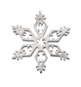 Sterling Silver 2006 Snow Angels Snowflake Pin