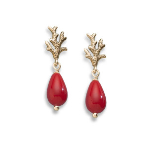 JHBreakell 14K Gold Reef Earrings