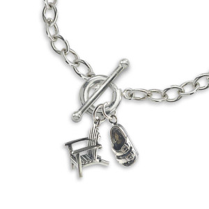 JHBreakell Sterling Silver Sandal Charm