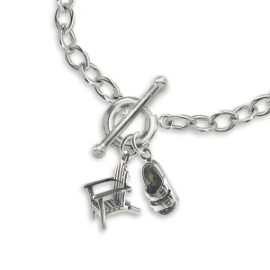 JHBreakell Sterling Silver Adirondack Chair Charm