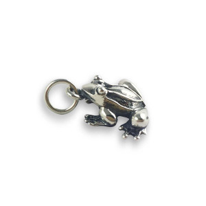 JHBreakell Sterling Silver Frog Charm