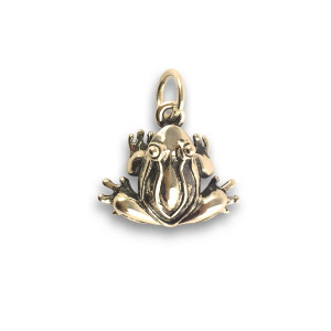 JHBreakell 14K Gold Frog Charm