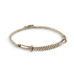 JHBreakell 14K Gold Thames Bracelet