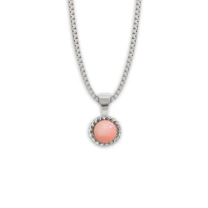 JHBreakell Sterling Silver Enduring Grace Coral Pendant