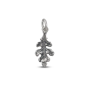 Sterling Silver Oak Leaf Charm
