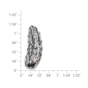 Sterling Silver Pickle Pin