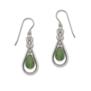 JHBreakell Sterling Silver Nantucket Knot Earrings