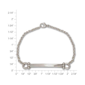 JHBreakell Sterling Silver Hampton Bracelet