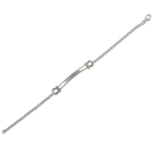 JHBreakell Sterling Silver Hampton Bracelet