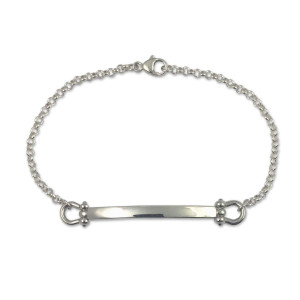 JHBreakell Sterling Silver Hampton Bracelet