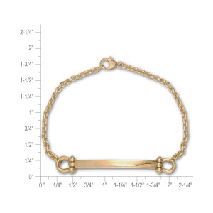 JHBreakell 14K Gold Hampton Bracelet