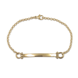 JHBreakell 14K Gold Hampton Bracelet