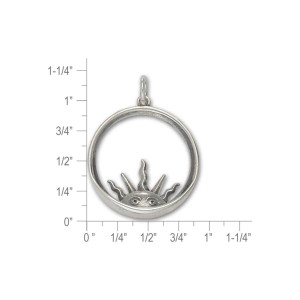 JHBreakell Sterling Silver A New Day Pendant
