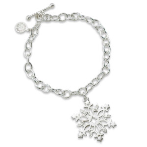 JHBreakell Sterling Silver 2021 Celestial Snowflake Charm