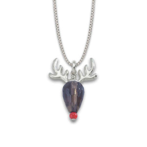 JHBreakell Sterling Silver Reindeer Pendant