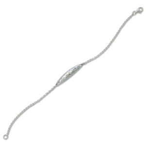 JHBreakell Sterling Silver Touchstone Bracelet