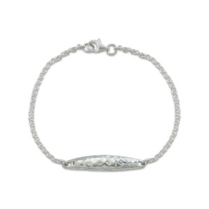 JHBreakell Sterling Silver Touchstone Bracelet